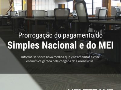 Você está visualizando atualmente Prorrogação do prazo para pagamento do Simples Nacional e do MEI